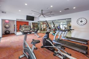 Colorado Springs apartment for rent - Fitness Center With Modern Equipment at The Parc at Briargate, Colorado Springs, CO, 80920