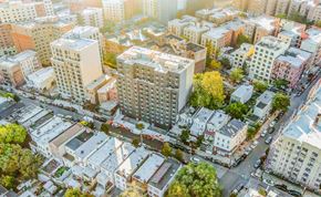 Bronx apartment for rent - an aerial view of the city