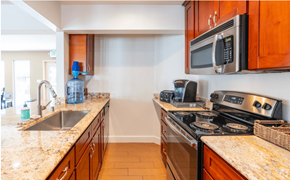 Santa Clara apartment for rent - Clubhouse Kitchen
