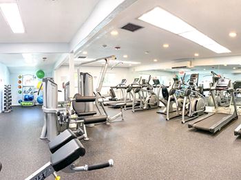 State-of-the-art fitness center