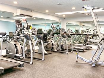 State-of-the-art fitness center