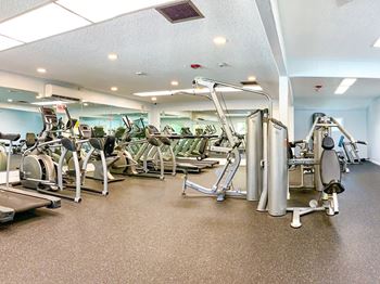 State-of-the-art fitness center