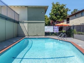 Castro Valley townhouse for rent - A small pool in a residential area.