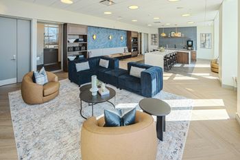 Resident lounge with starbucks coffee