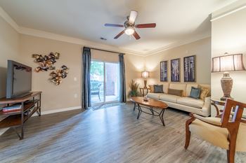 Living room with tv