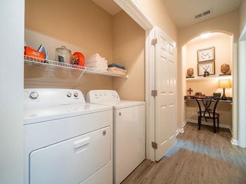 In home full size washer and dryer
