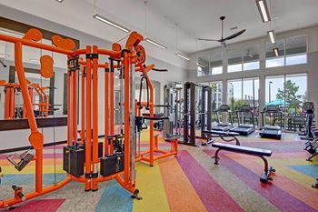 Fully equipped fitness center