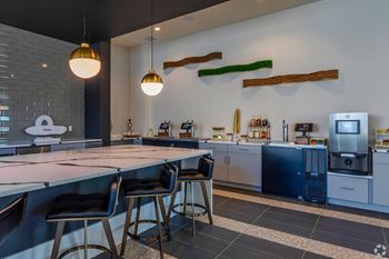 Resident lounge coffee bar at lynncora
