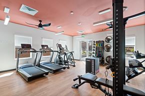 Flagstaff apartment for rent - Fully equipped fitness center at Sierra on 66 in Flagstaff, AZ.