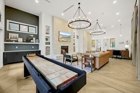 Boerne apartment for rent - The community room at Bluff View at Frederick Creek in Boerne, Texas.