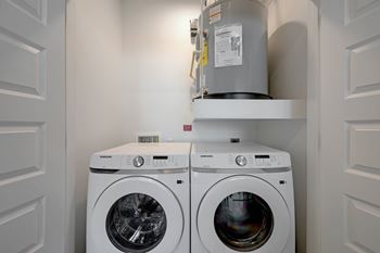 In-unit washer and dryer