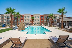 Maricopa apartment for rent - The outdoor swimming pool at Alto Apartments in Maricopa, Arizona