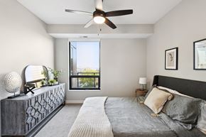 Bloomington apartment for rent - A bedroom at Risor of Bloomington. 