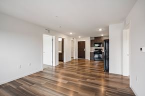 Buffalo apartment for rent - Living Room with Hardwood Floors at Alo Apartments in Buffalo MN