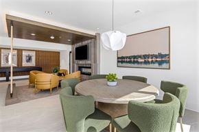 Clearwater apartment for rent - A lounge space in the game room at Revel in Clearwater, FL.