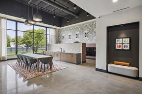Minneapolis apartment for rent - The lobby at Canvas Apartments in Minneapolis, MN.