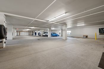 Heated garage parking