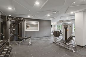 Fridley apartment for rent - The fitness center at Callisto Commons in Fridley, MN.