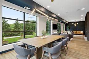Maplewood apartment for rent - The clubroom at Oberon Apartments in Maplewood, MN.
