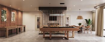 Game room rendering