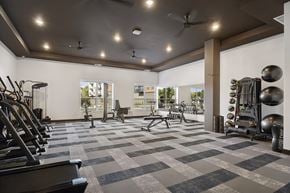 Victoria apartment for rent - Fully equipped fitness center at Rowe Residences in Victoria, MN