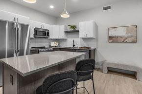 Salt Lake City apartment for rent - Kitchen at The Hendrey in Salt Lake City, Utah.