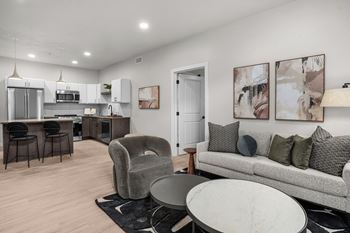 Luxury vinyl plank flooring