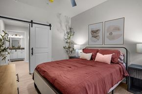 Salt Lake City apartment for rent - Bedroom at The Hendrey in Salt Lake City, Utah.