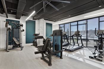 Fully equipped fitness center