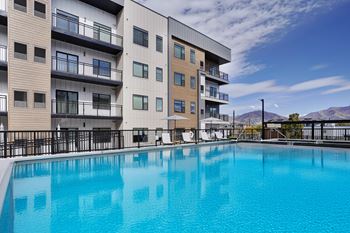 Refreshing swimming pool