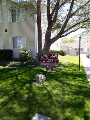Brigham City apartment for rent - Apple Tree Property Sign