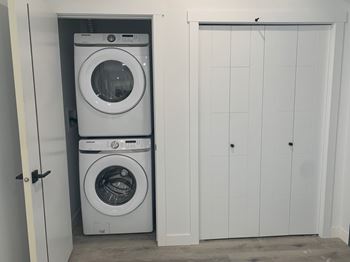 In-suite laundry