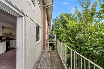 Large balcony