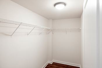 Spacious closet
