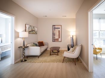 Luxury faux-wood flooring