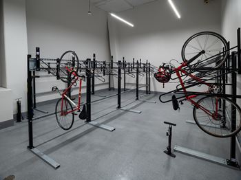 Indoor bike storage