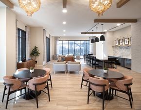 Chantilly apartment for rent - A modern dining area at The William, Chantilly, VA