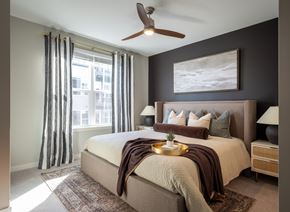 Chantilly apartment for rent - Bedroom With Ceiling Fan at The William, Chantilly, VA 20152