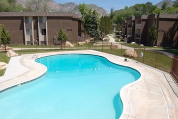 A swimming pool 