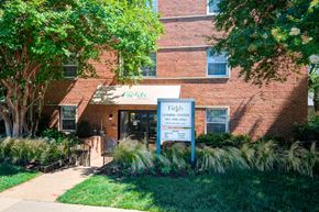 Alexandria apartment for rent - Leasing Center External View at The Fields of Old Town, Alexandria, VA, 22302