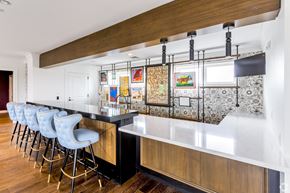 Washington apartment for rent - Eat-In Table With High Chairs In Clubhouse at Park Kennedy, Washington