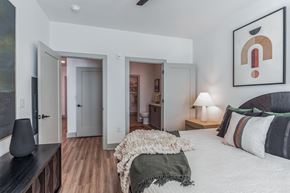 Charlotte apartment for rent - Bedroom With Closet at South and Hollis, Charlotte