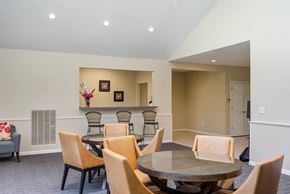 Lorton apartment for rent - Dining Room and Kitchen View at The Fields at Lorton Station, Virginia