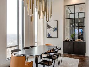 Tysons apartment for rent - a dining room with a large table and chairs at The Boro, Tysons, 22102