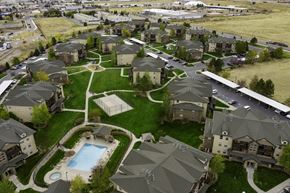 West Jordan apartment for rent - Aerial View at Sunset Ridge, West Jordan Utah
