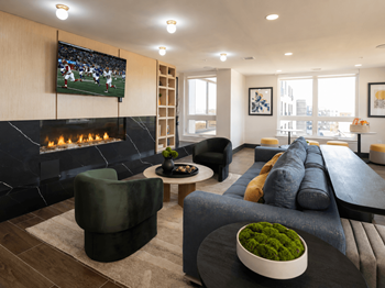 Rooftop clubhouse & resident lounge