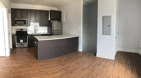 Floor plan for 2 beds, 2 baths