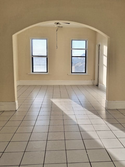 Floor plan for 2 beds, 1 bath