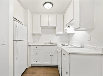 Stove and refrigerator in every unit