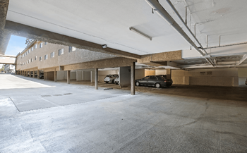 Covered controlled access parking